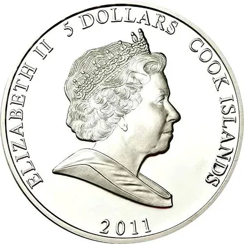 5 долларов 2011, Союзмультфильм - Крокодил Гена [Острова Кука]