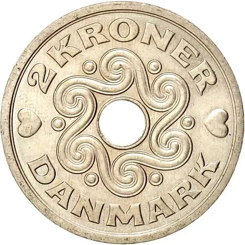 2 кроны 1994 [Дания]