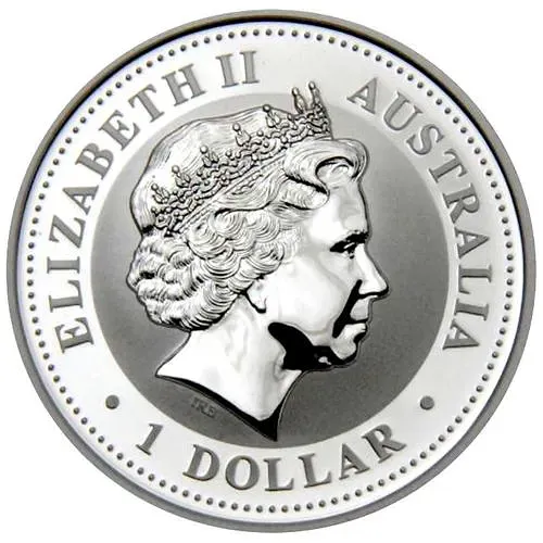 1 доллар 2002, Восточный календарь - Год Лошади /с позолотой/ [Австралия]