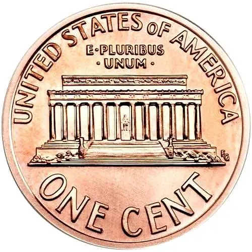 1 Cent 2005, D, Mint Mark "D" - Denver [USA]