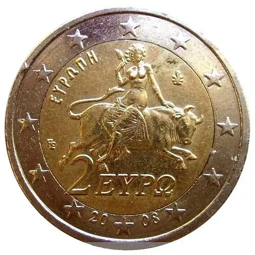 2 евро 2008, Греция [Греция]