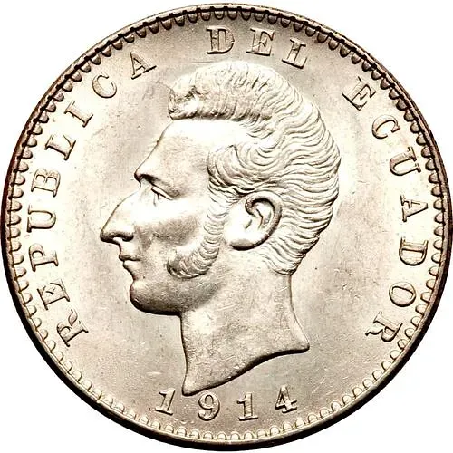 2 десимо 1884-1916 [Эквадор]