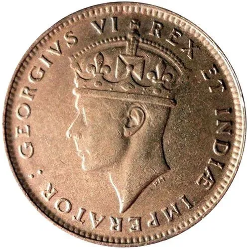 50 центов 1937 [Восточная Африка]