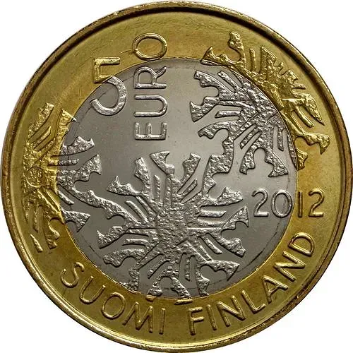 5 евро 2012, зима [Финляндия]