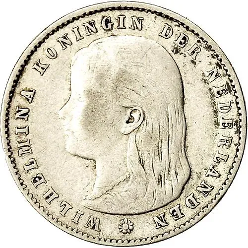 25 центов 1895 [Нидерланды]