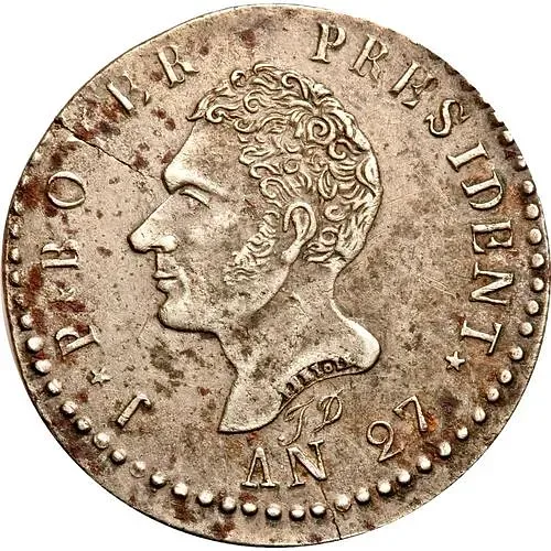 100 сантимов 1829-1833 [Гаити]