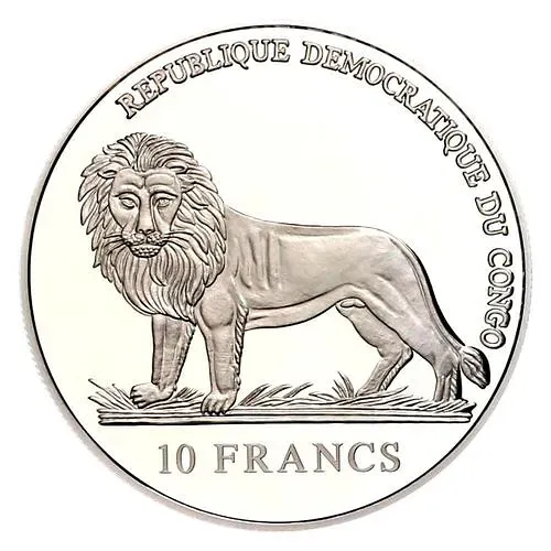 10 франков 2006, гвардия [Демократическая Республика Конго] Proof