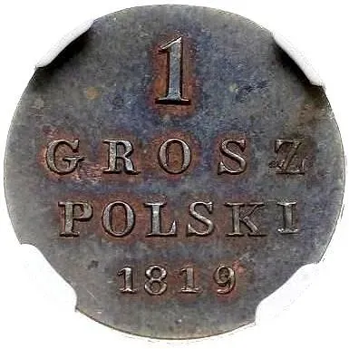 1 грош 1819, IB