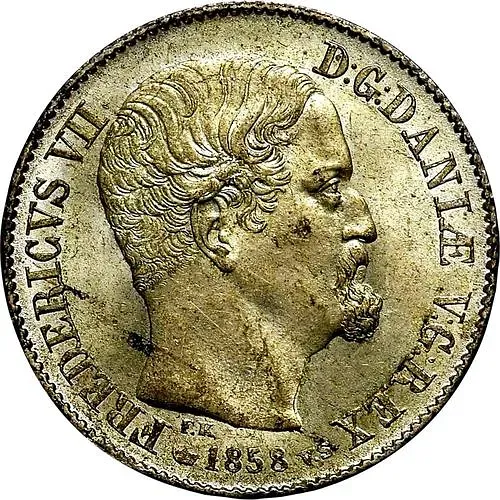 16 Skilling-Rigsmynt 1856-1858 [Denmark]