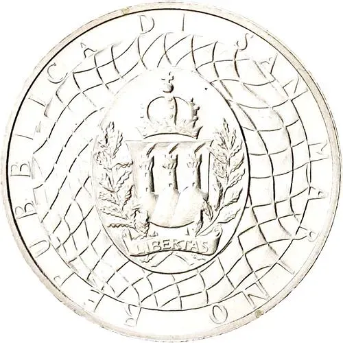 500 лир 1990, футбол [Сан-Марино]