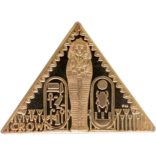 1 крона 2008, Тутанхамон [Остров Мэн]