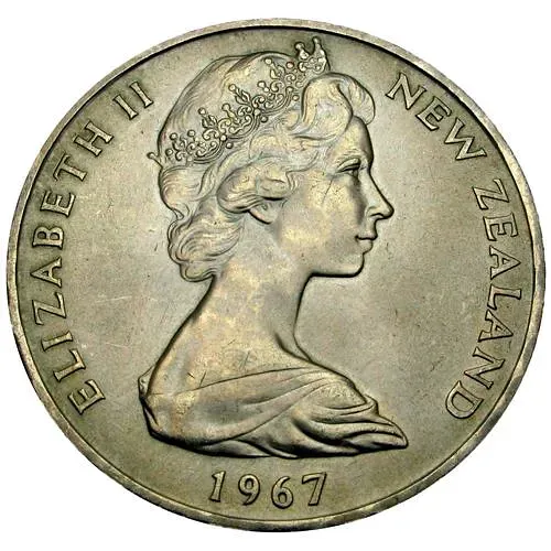 1 доллар 1967 [Новая Зеландия]