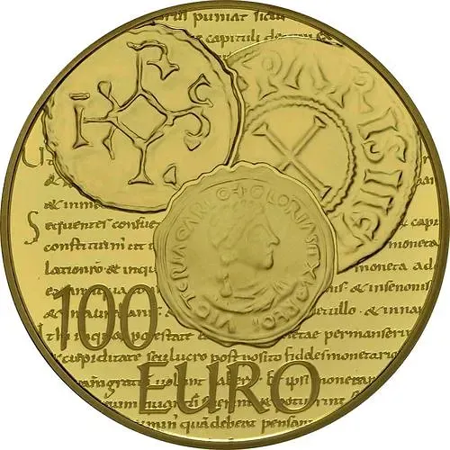 100 евро 2014, сеятельница [Франция] Proof