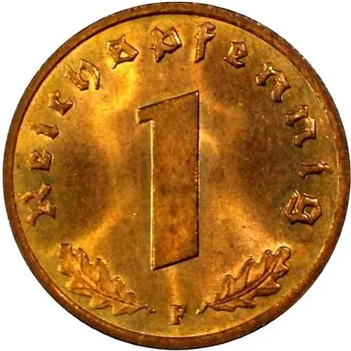 1 рейхспфенниг 1938 [Германия / Третий рейх]