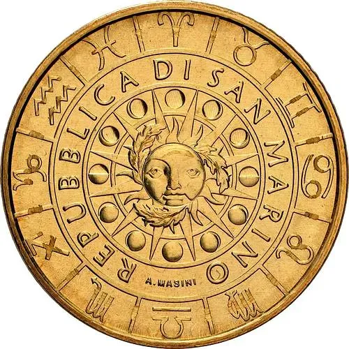 5 евро 2018, Телец [Сан-Марино]