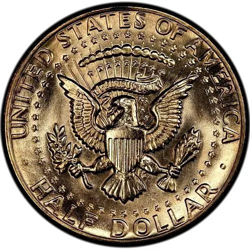 50 центов 1981, D, знак монетного двора "D" - Денвер [США]