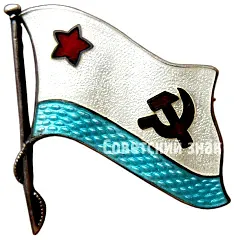 Badge "M.V. Frunze Higher Naval Red Banner School (VMCU)"