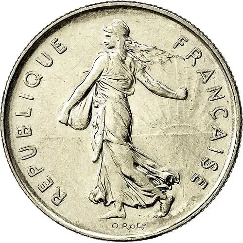 5 франков 1987 [Франция]