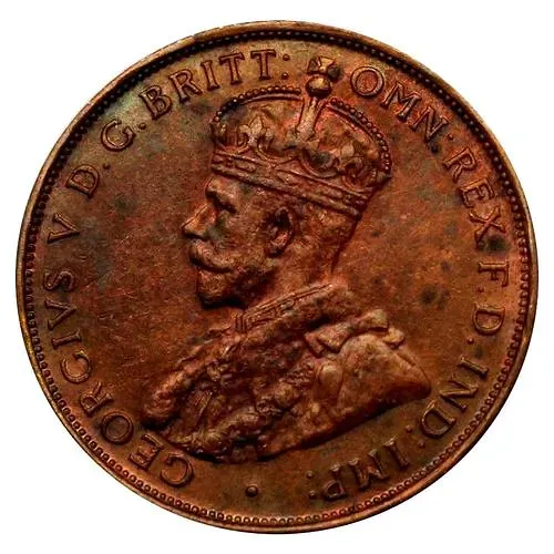 1 пенни 1925 [Австралия]