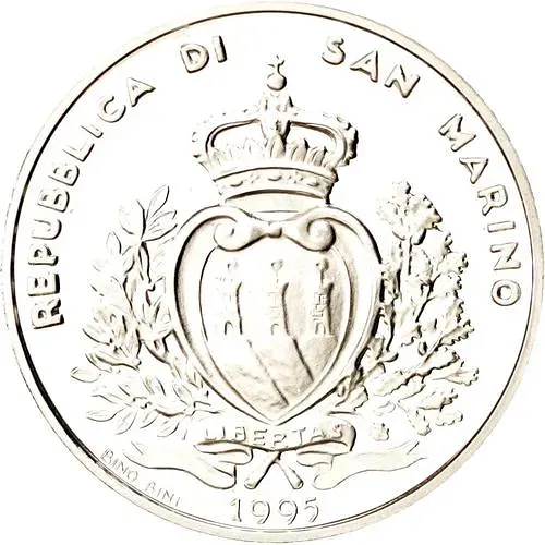 1000 лир 1995, Атланта [Сан-Марино] Proof