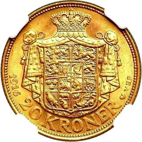 20 крон 1916 [Дания]