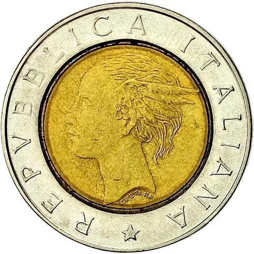 500 лир 1992 [Италия]