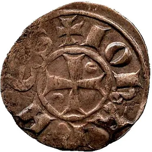 денье 1196 [Сеньория Бейрут]