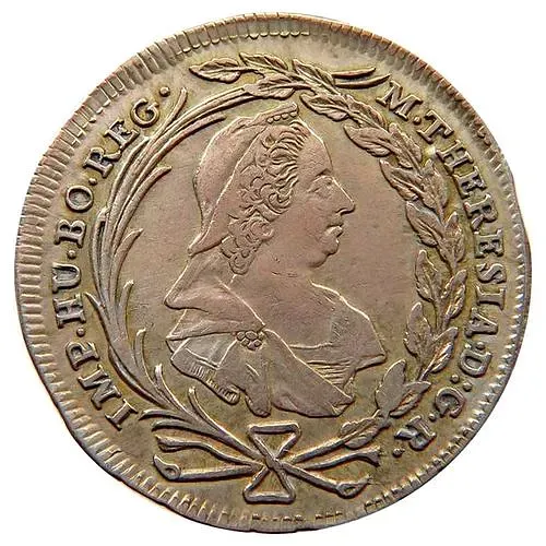 10 крейцеров 1770-1780, Мария Терезия - Халль-ин-Тироль [Австрия]