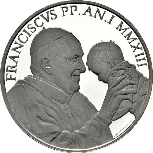 5 евро 2013, день мира [Ватикан] Proof