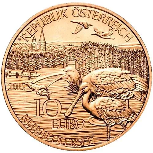 10 евро 2015, Бургенланд, медь Австрия [Австрия]