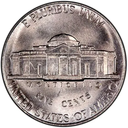 5 центов 1992, D, Томас Джефферсон [США]