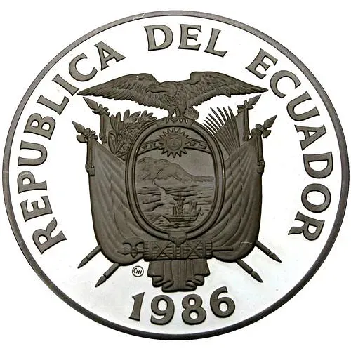 1000 Sucres 1986, Single Player [Ecuador] Proof