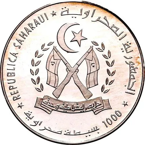 1000 песет 2000, Миллениум [Западная Сахара]