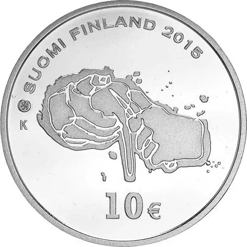 10 евро 2015, Вирккала Финляндия [Финляндия] Proof
