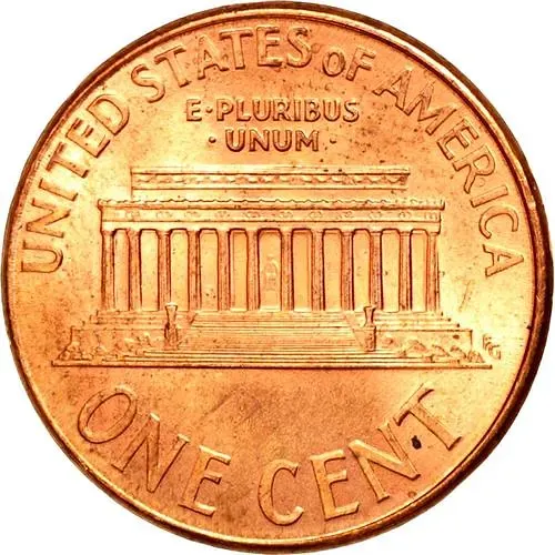 1 цент 2002, D, знак монетного двора "D" - Денвер [США]