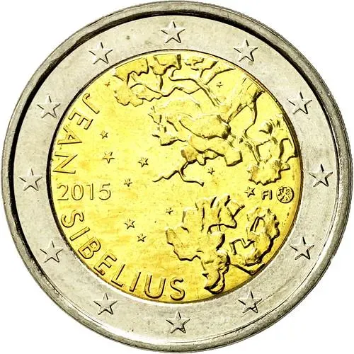 2 евро 2015, Ян Сибелиус [Финляндия]
