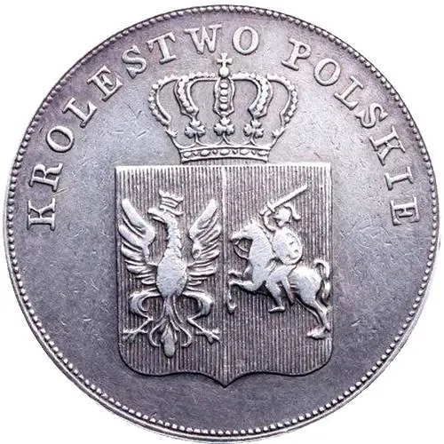 5 злотых 1831, KG, восстание, без черты