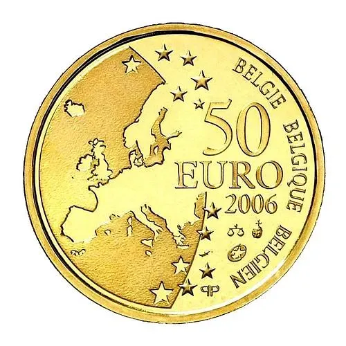 50 евро 2006, Юст Липсий [Бельгия] Proof
