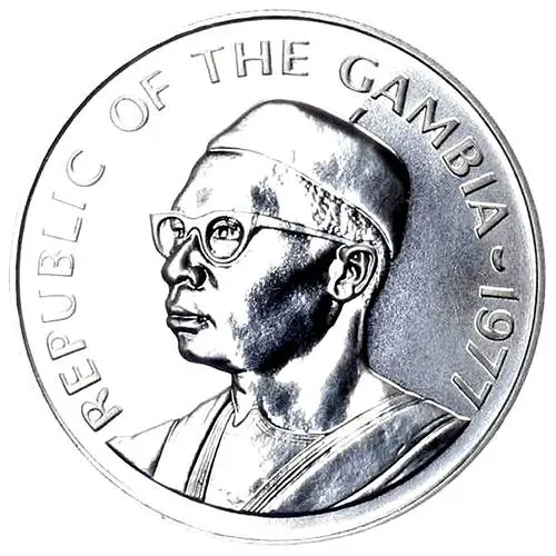 20 даласи 1977, Защита дикой природы - Шпорцевый гусь [Гамбия]