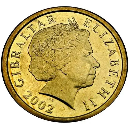 1 фунт 2002, Гибралтар [Гибралтар]