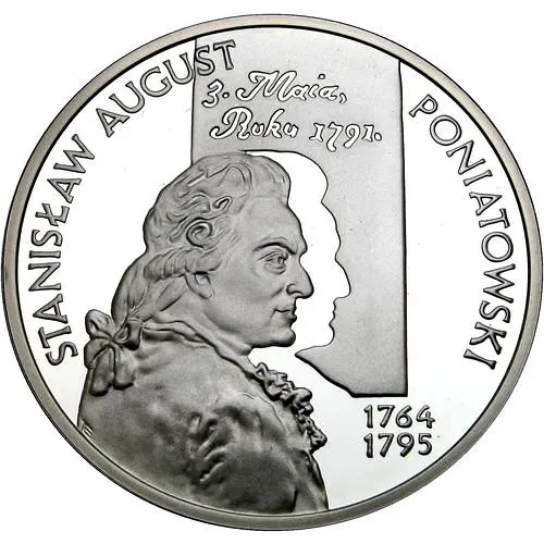 10 злотых 2005, Понятовский бюст [Польша] Proof