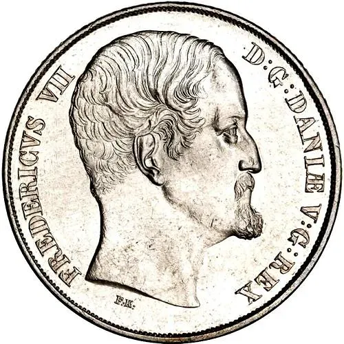 1 спесие далер 1849-1854 [Дания]