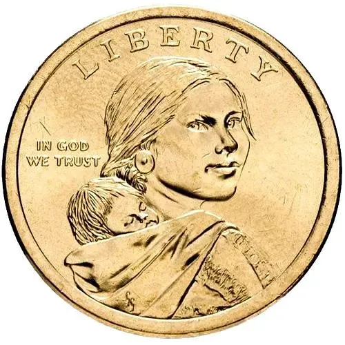 1 доллар 2017, D, Секвойя [США]