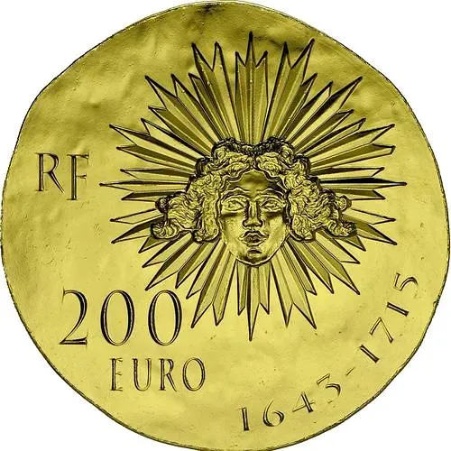 200 евро 2014, Людовик XIV [Франция] Proof