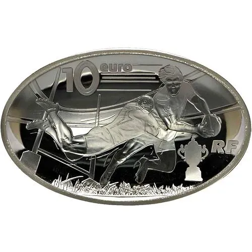 10 евро 2015, регби [Франция] Proof