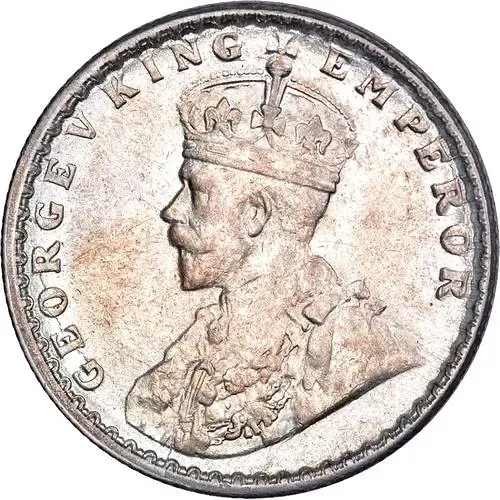 1 рупия 1916, ♦, знак монетного двора: "♦" - Бомбей [Индия / Британская Индия]