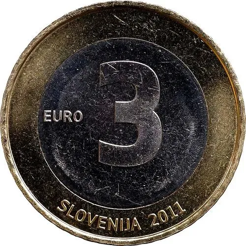 3 евро 2011, 20 лет независимости [Словения]