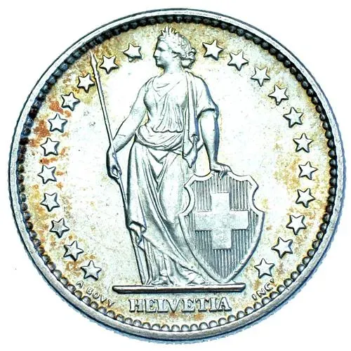 2 франка 1967 [Швейцария]