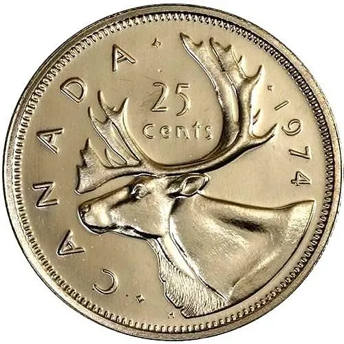 25 центов 1974 [Канада]