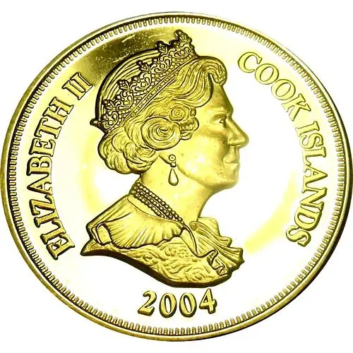 1 доллар 2004, 60 лет Высадке в Нормандии [Острова Кука]